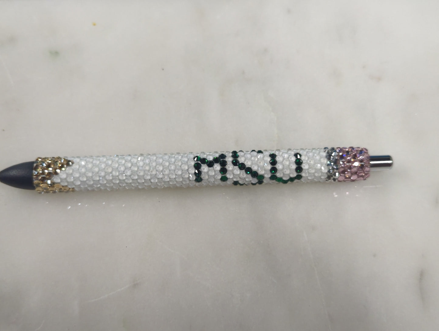 Officially Licensed MSU Rhinestone Pen