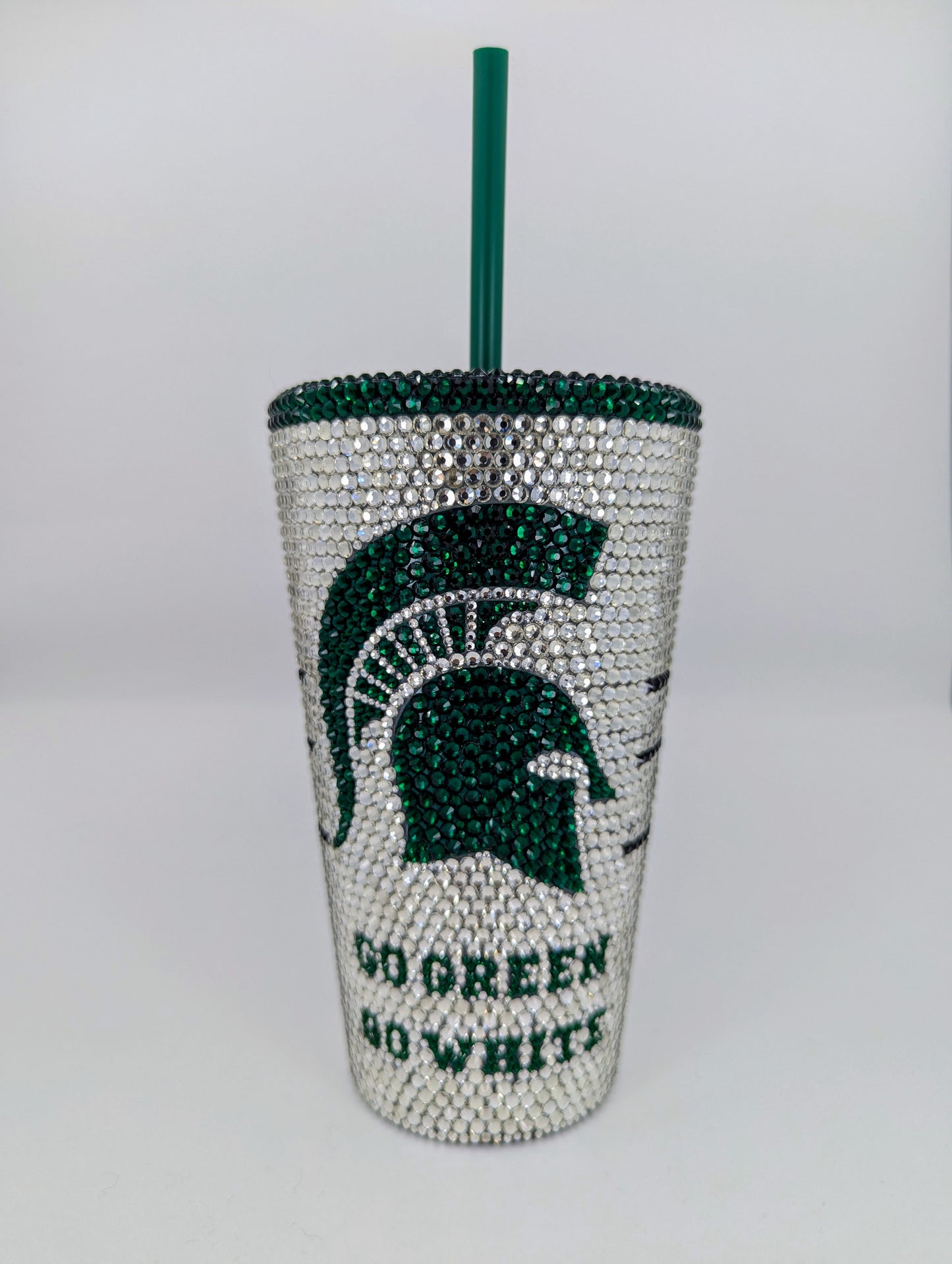 Official Licensed MSU Rhinestone Tumbler