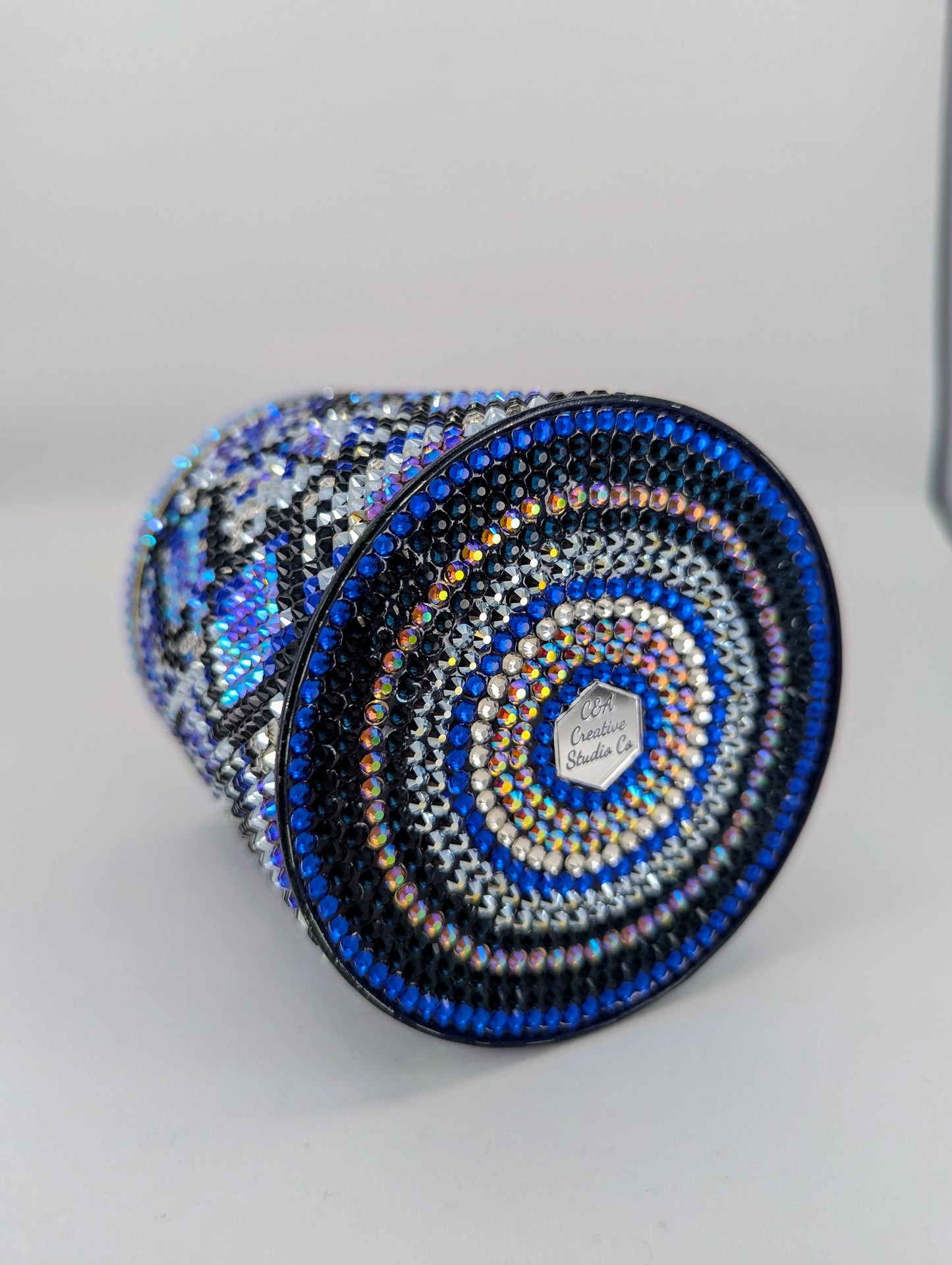 Blue Python Cookie Tin