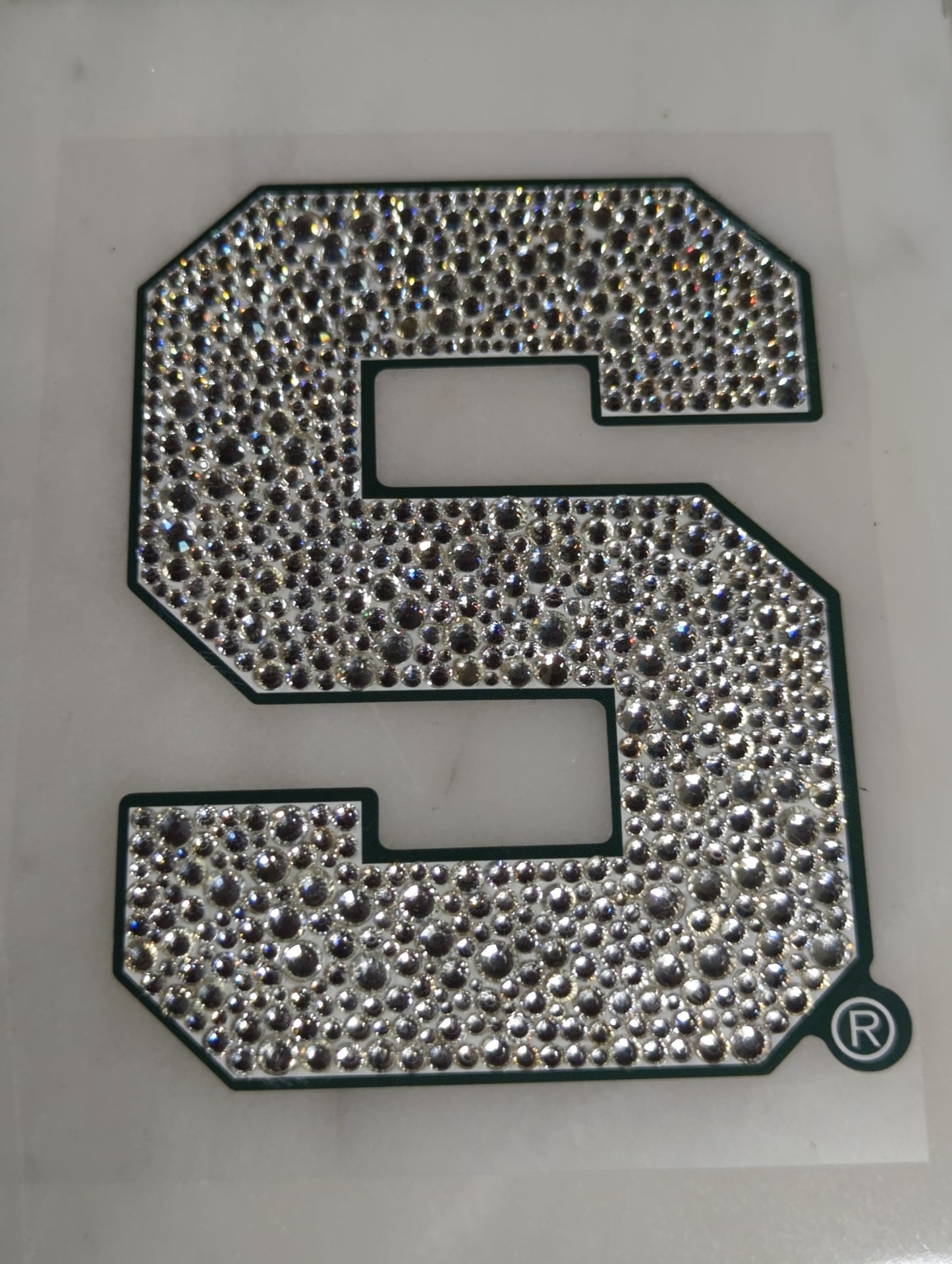 Officially Licensed MSU Rhinestone Stickers